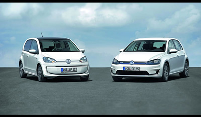 Volkswagen e-Golf and e-Up! Electric Cars 2013 1